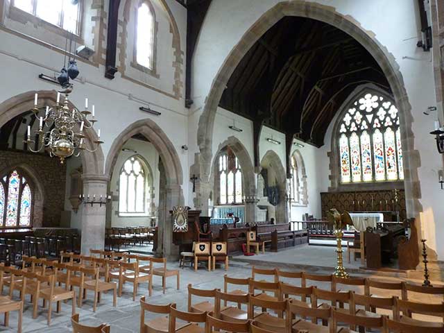 Newland Church - interior